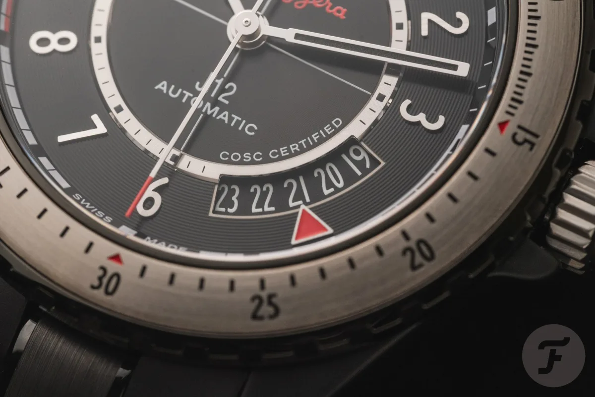 Chanel J12 Superleggera tachometer-inspired design
