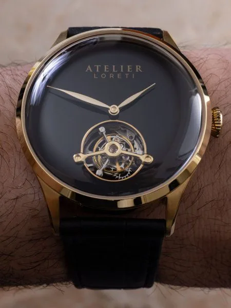 Filippo Loreti Atelier Loreti Celestial Tourbillon close-up