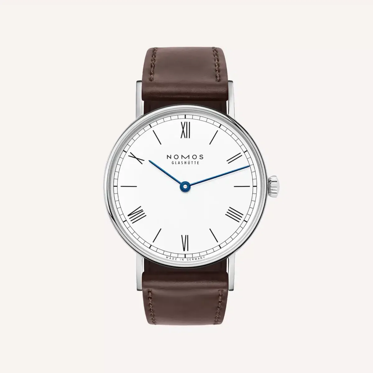 Nomos Ludwig watch with Roman numerals