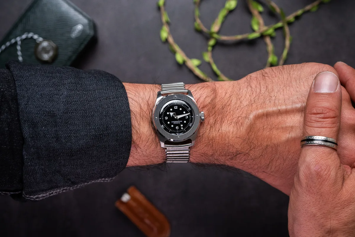 Serica Ref. 7505 Field Chronometer watch case