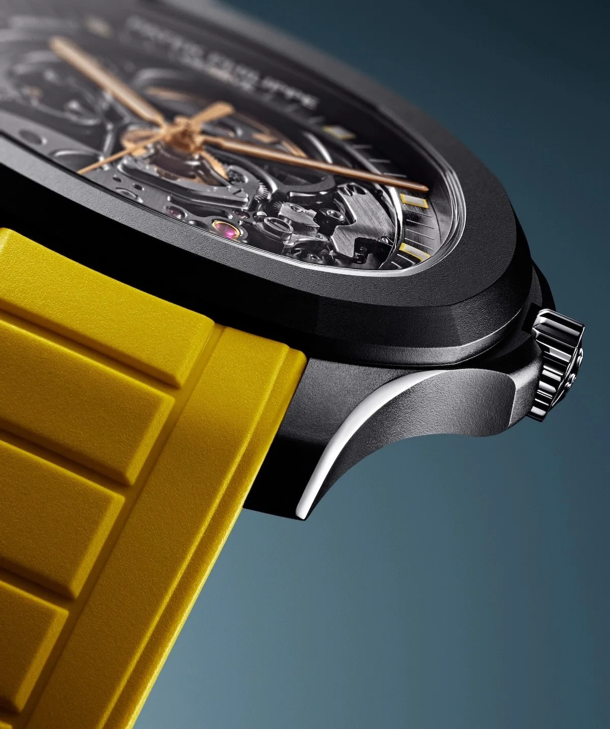Customized Patek Philippe Aquanaut watch face