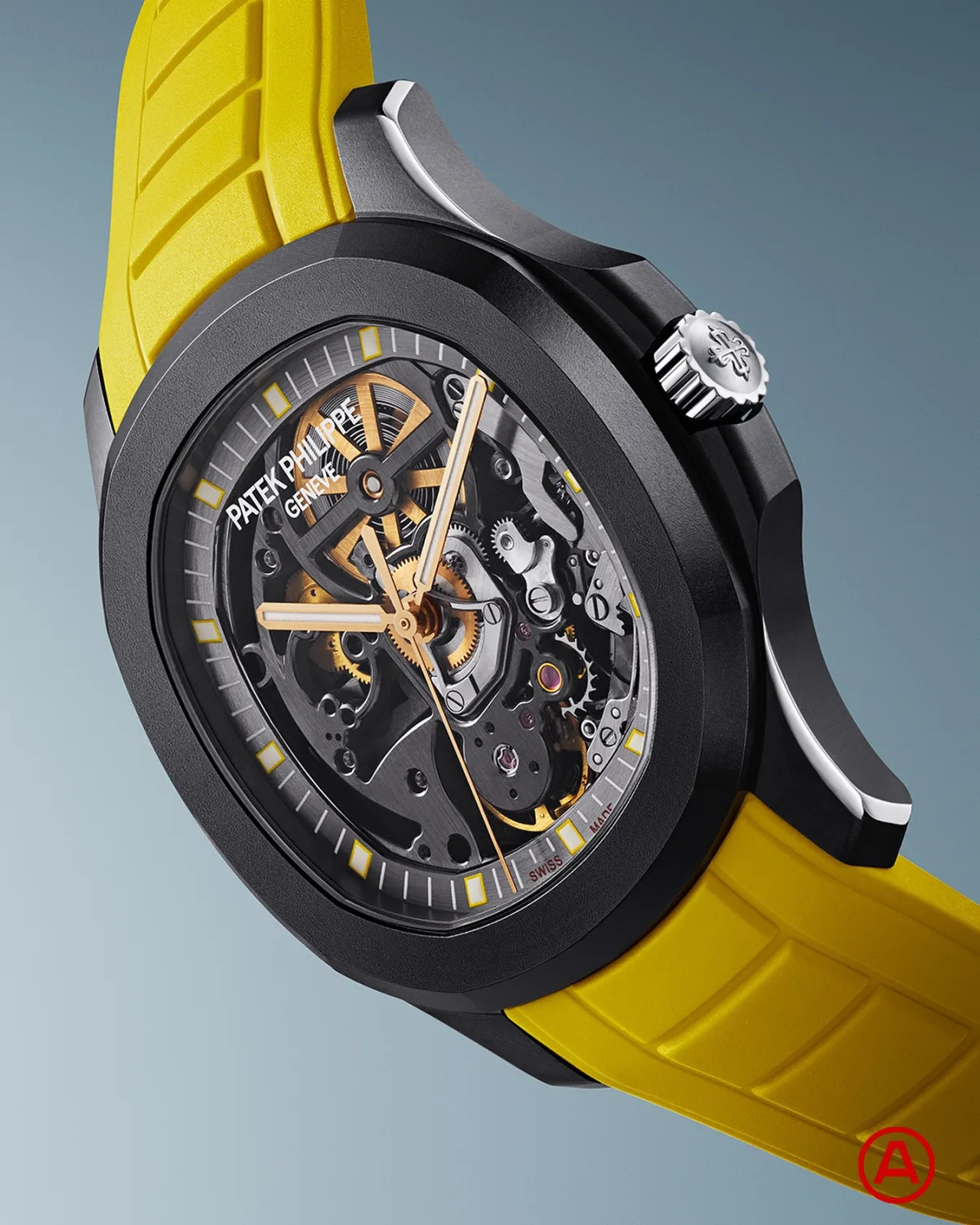 Titanium case of Patek Philippe Aquanaut 'The 66g'