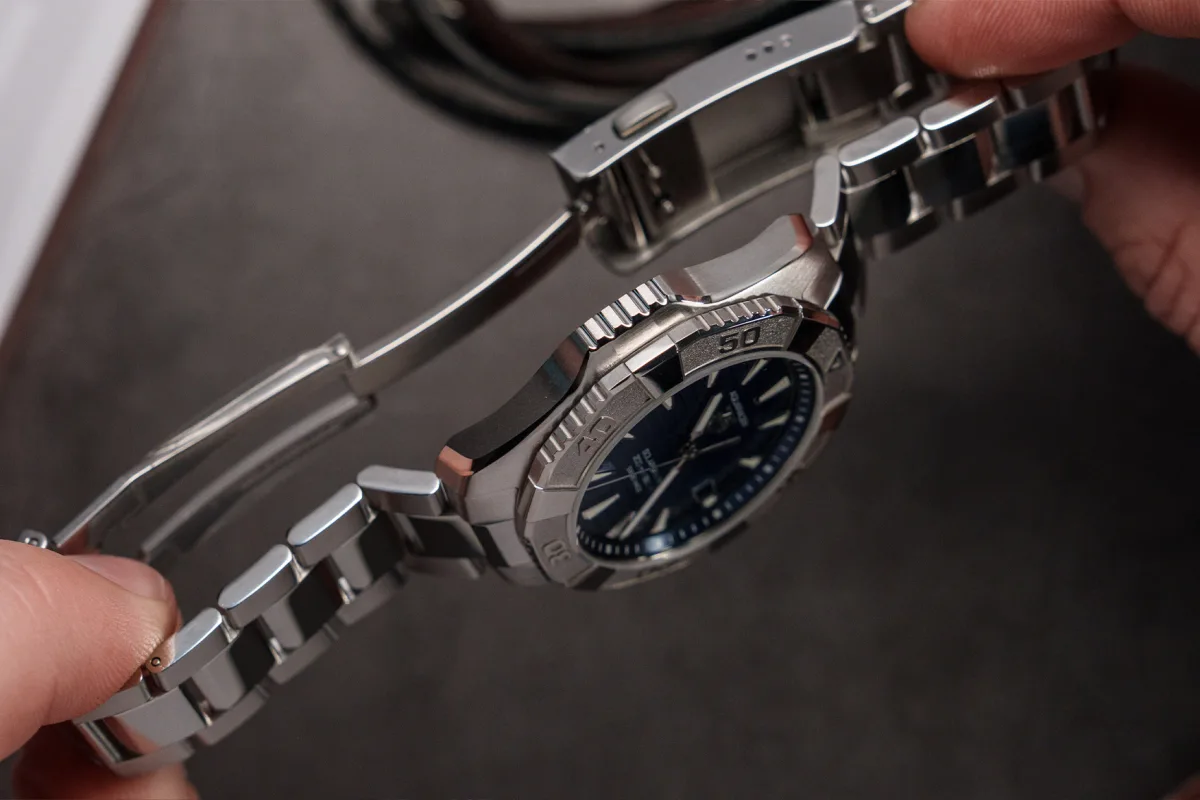 Aquaracer case architecture evolution over the years