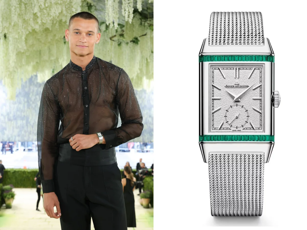 Tyrik Withers featuring Jaeger-LeCoultre Reverso watch
