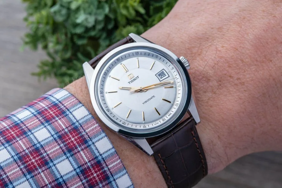 Tissot Visodate with domed sapphire crystal