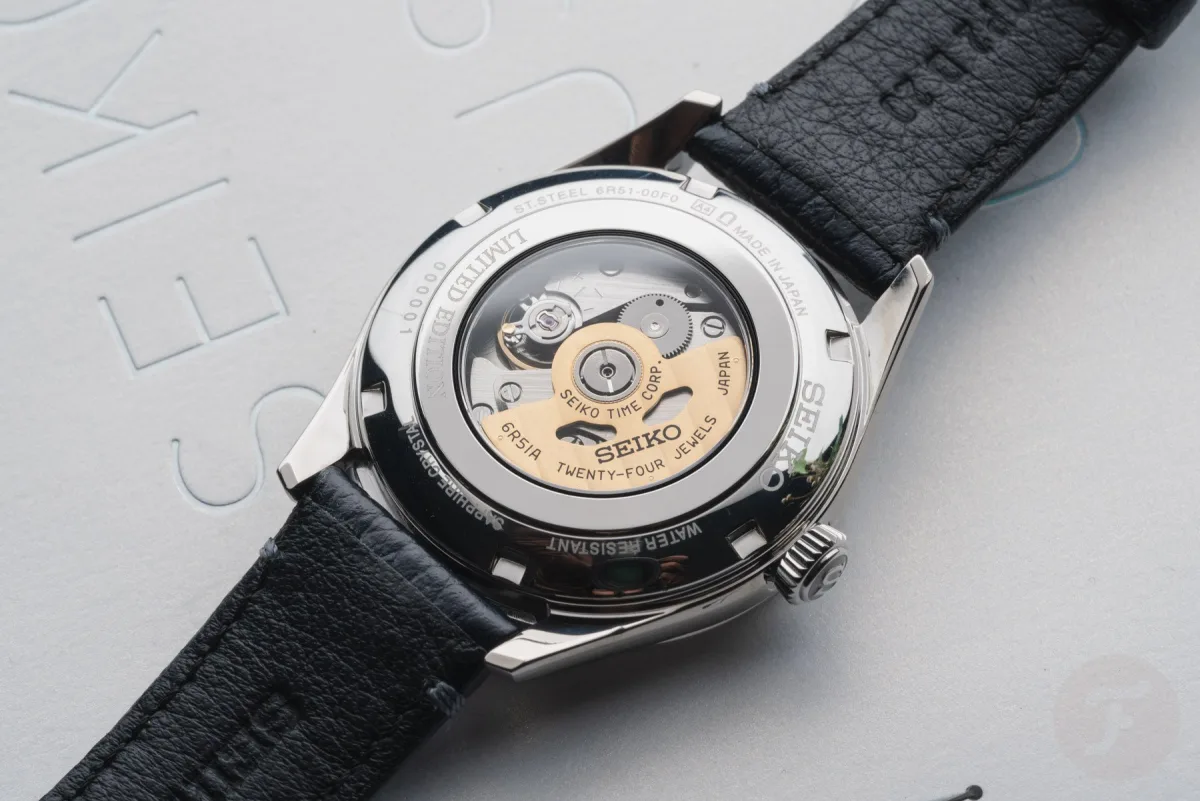 Side view of Seiko Presage HCC007