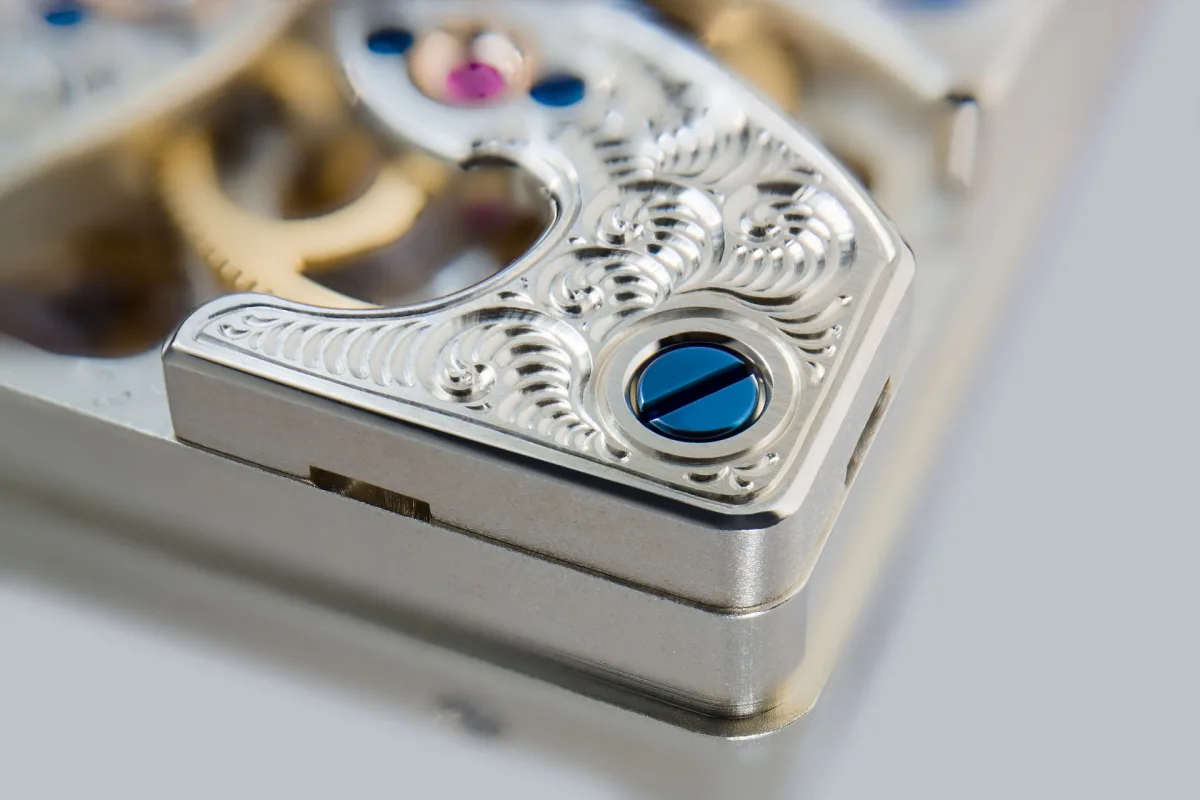A. Lange & Söhne Cabaret Tourbillon Honeygold caseback view