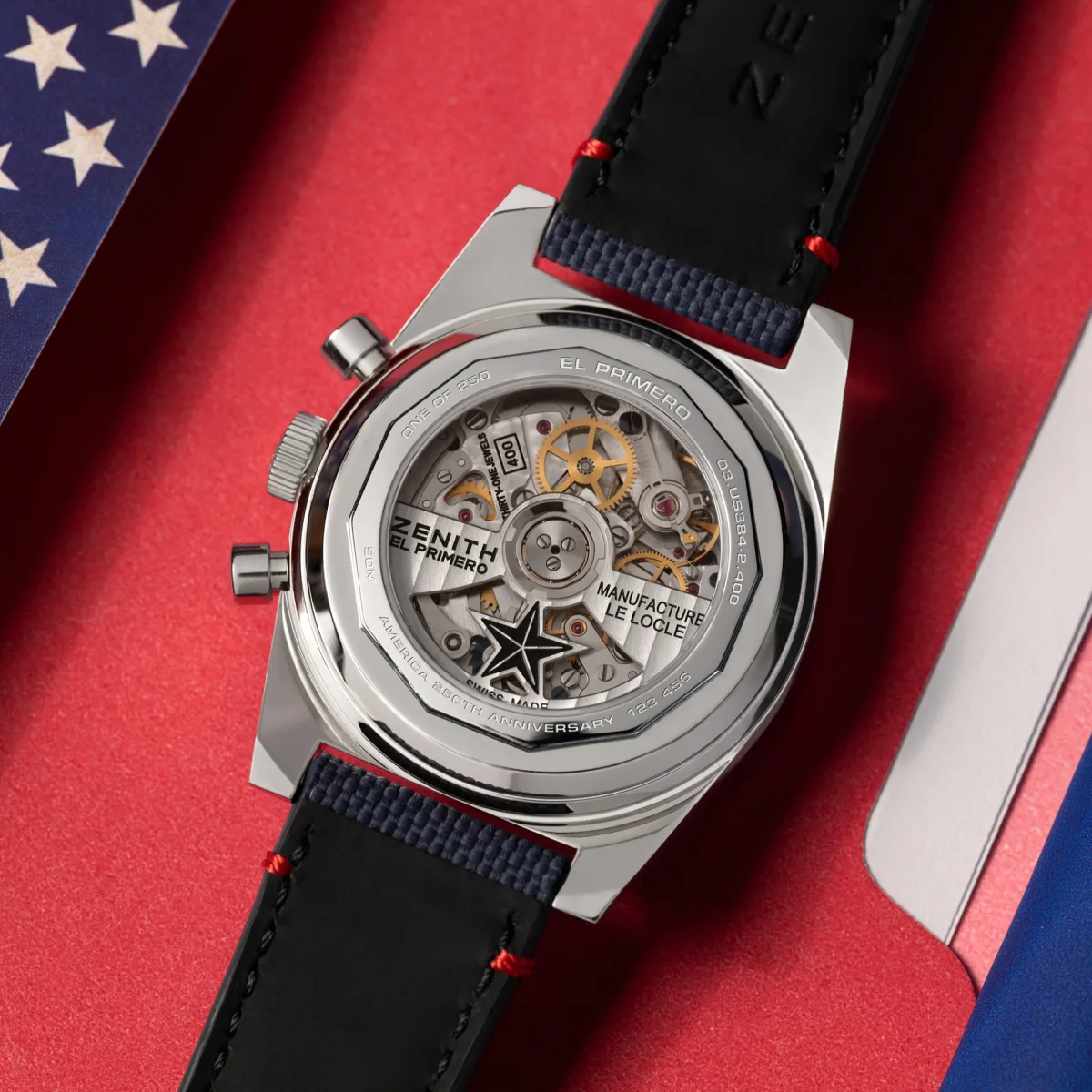El Primero 400 caliber in Zenith Chronomaster Revival Liberty II