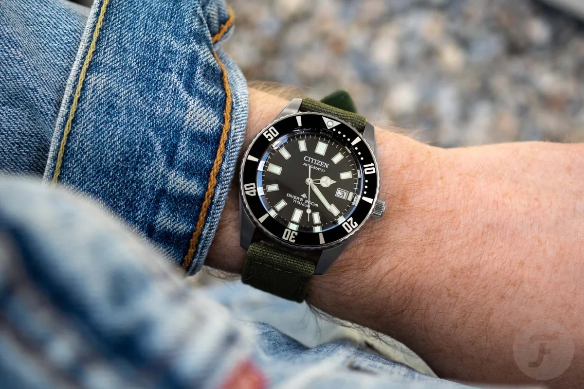 Unique design of Nivada Grenchen Depthmaster