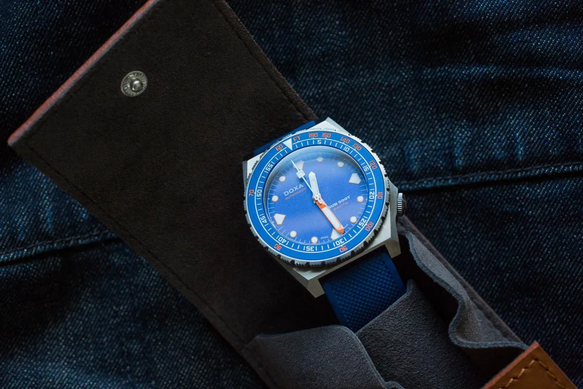 Doxa Sub 600T with retro-futuristic design