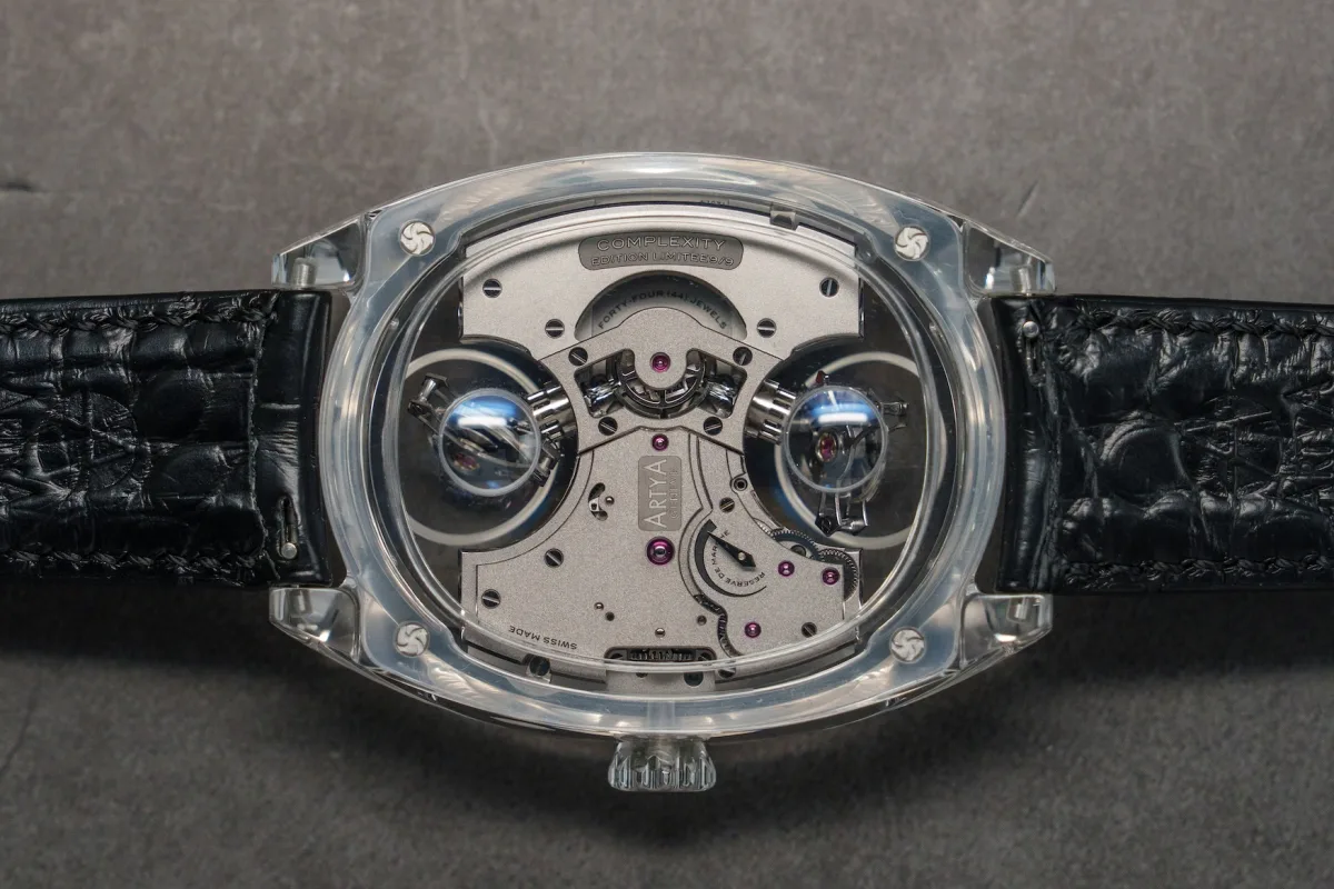 Double inclined tourbillons in ArtyA Complexity