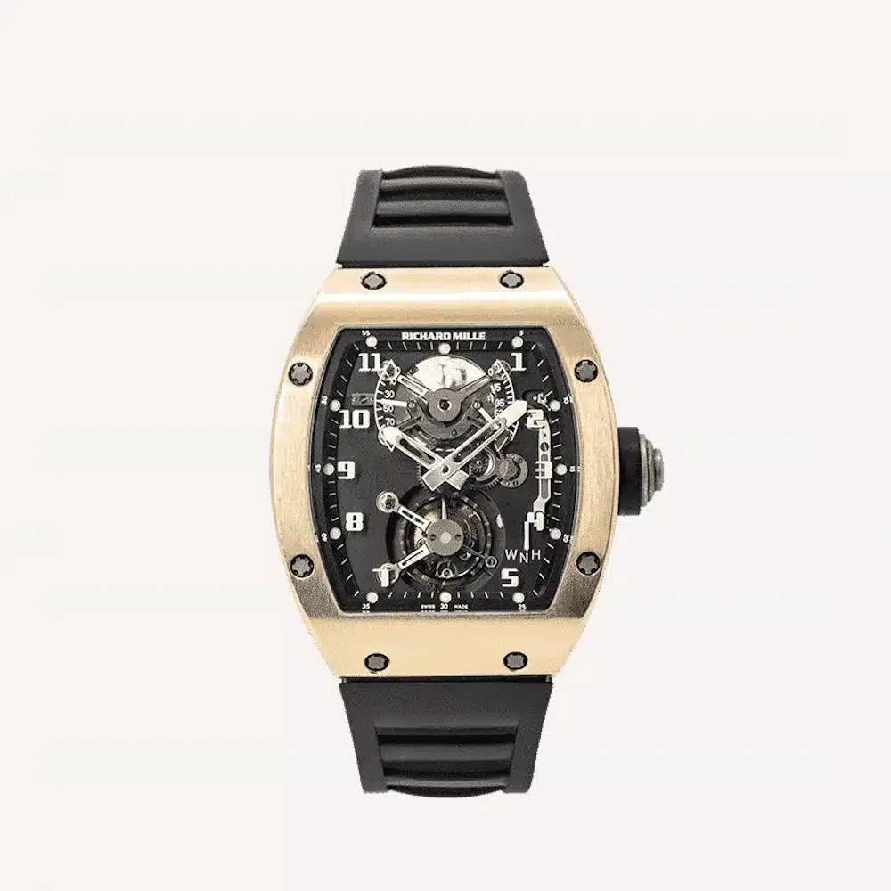 Richard Mille RM 002 V1 Tourbillon showcasing internal mechanics
