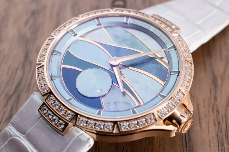 36mm case of the Excalibur Lady Of The Lake watch