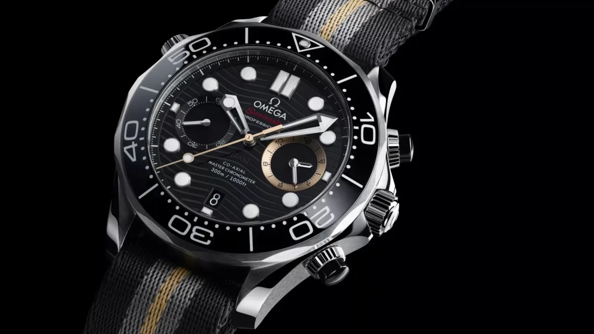 First chronograph in Omega Seamaster Bond series