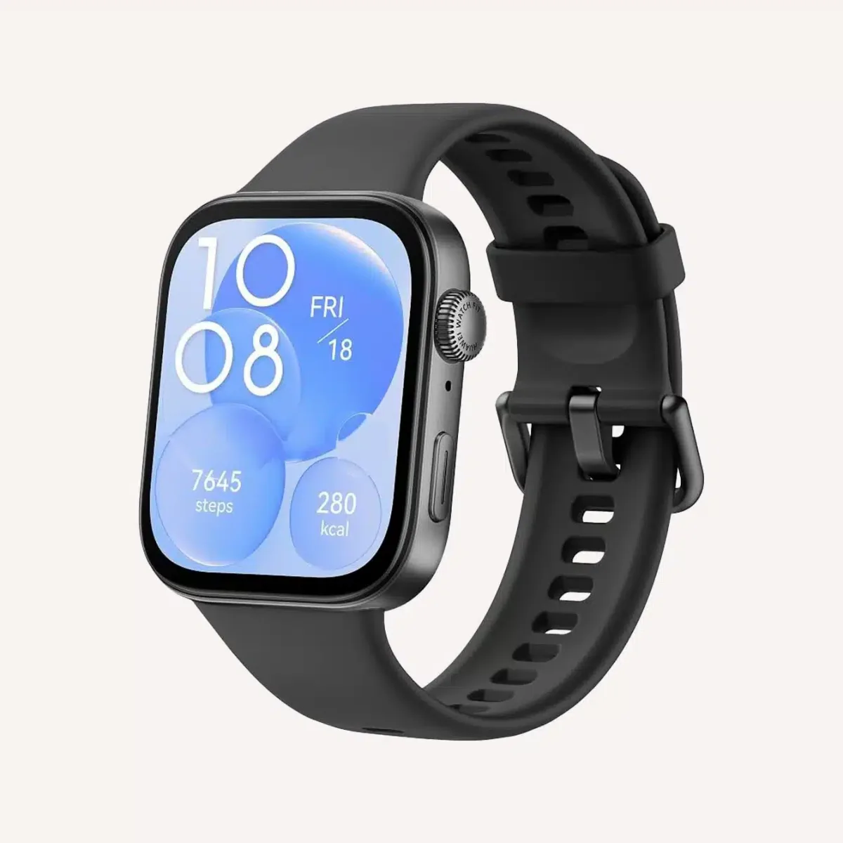 Huawei Watch Fit 3 balancing lifestyle and sport.