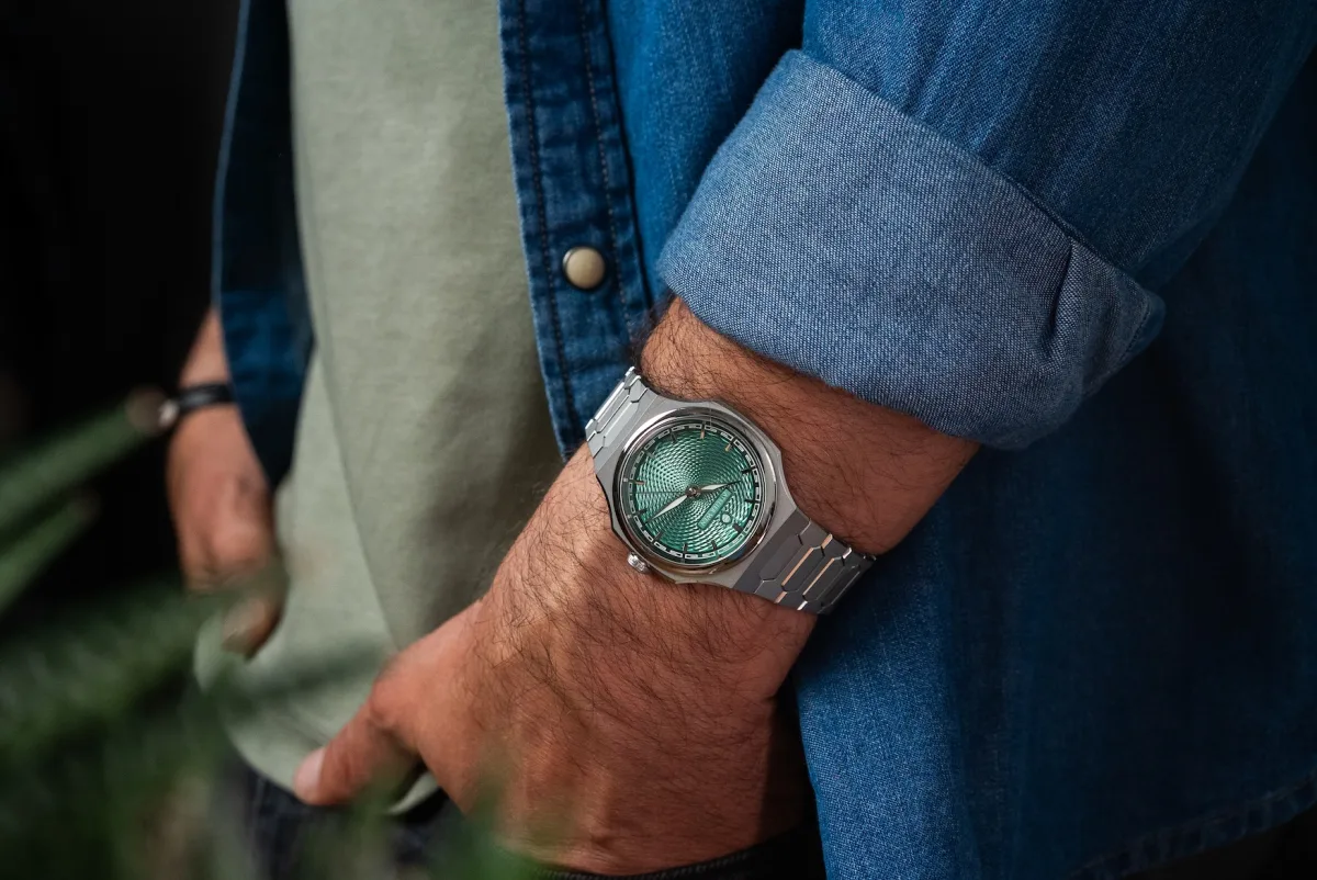 Atelier Wen Perception V3 watch face and hands