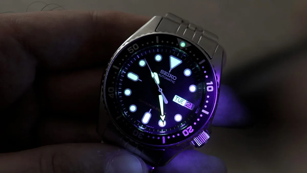 Diagram of ISO standards related to dive watches