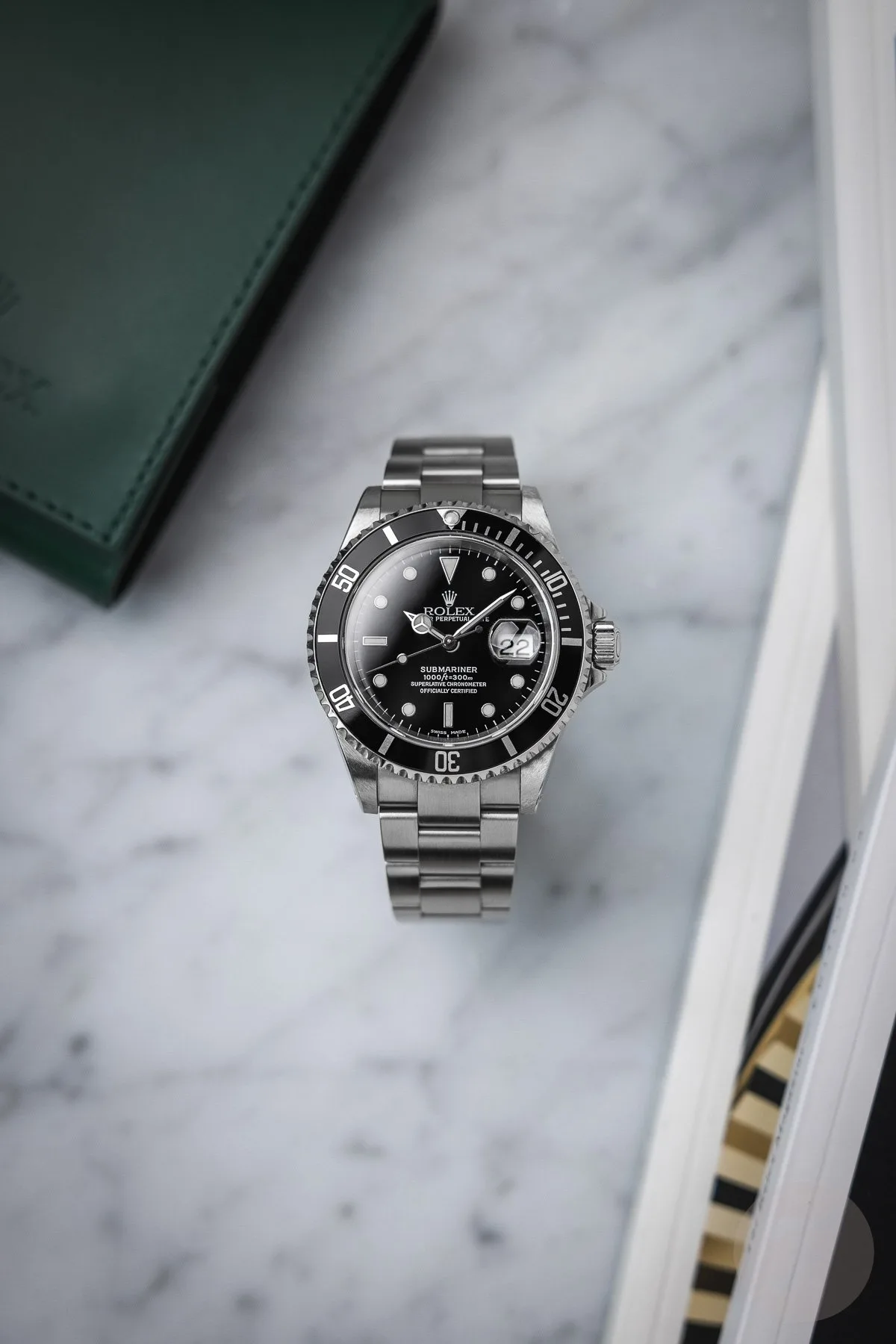 Rolex Submariner 16800 with sapphire crystal and caliber 3035