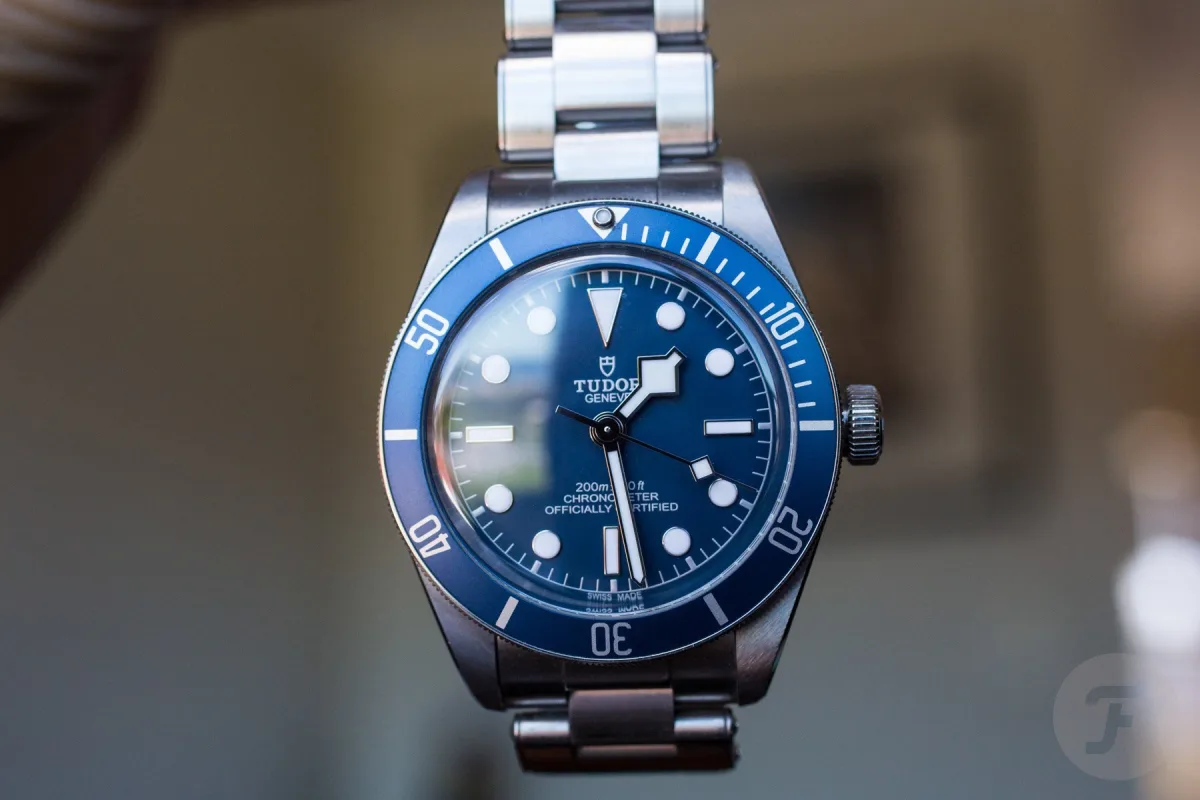 Tudor Black Bay 58 in dark blue