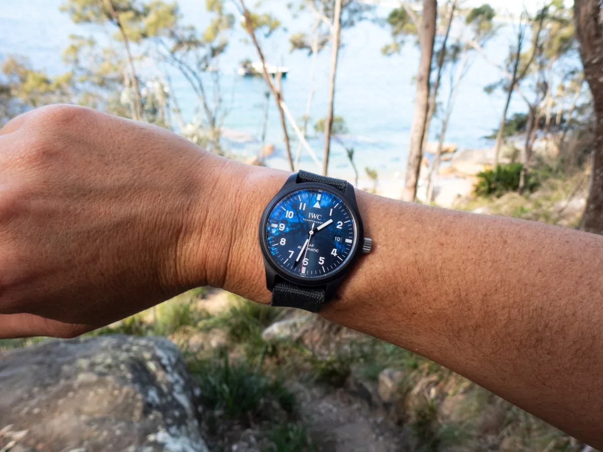 IWC RAAF watch in Ku-ring-gai Chase National Park
