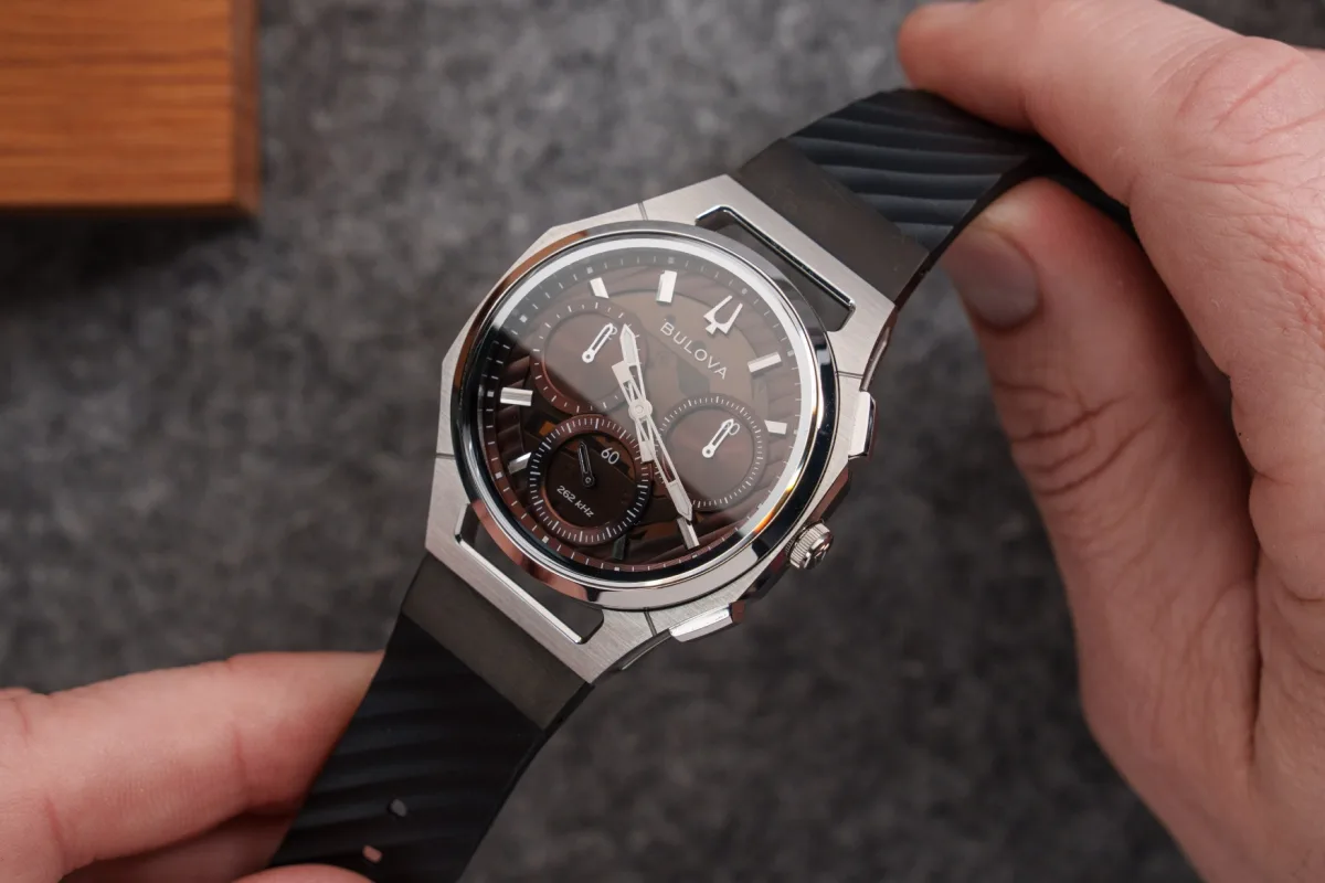 Bulova Curv 10th Anniversary case design