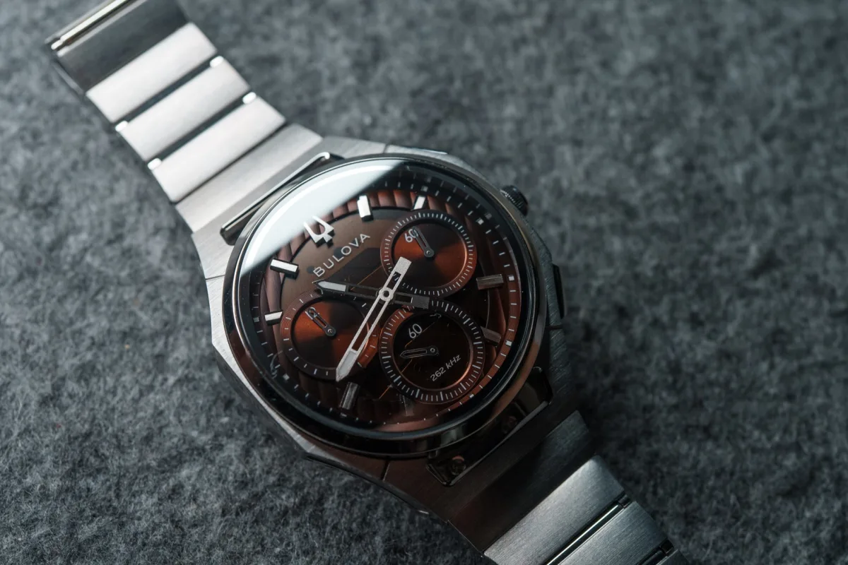 Bulova Curv 10th Anniversary semi-transparent dial