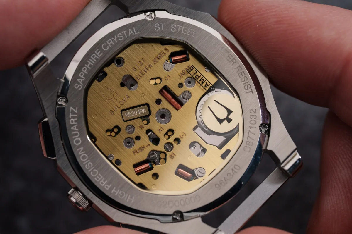 Bulova Curv 10th Anniversary curved movement