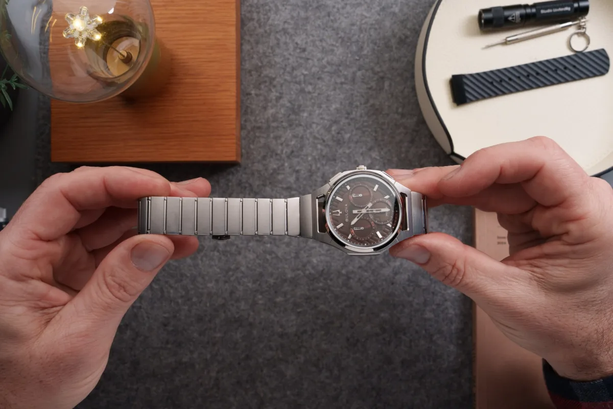 Bulova Curv 10th Anniversary strap options