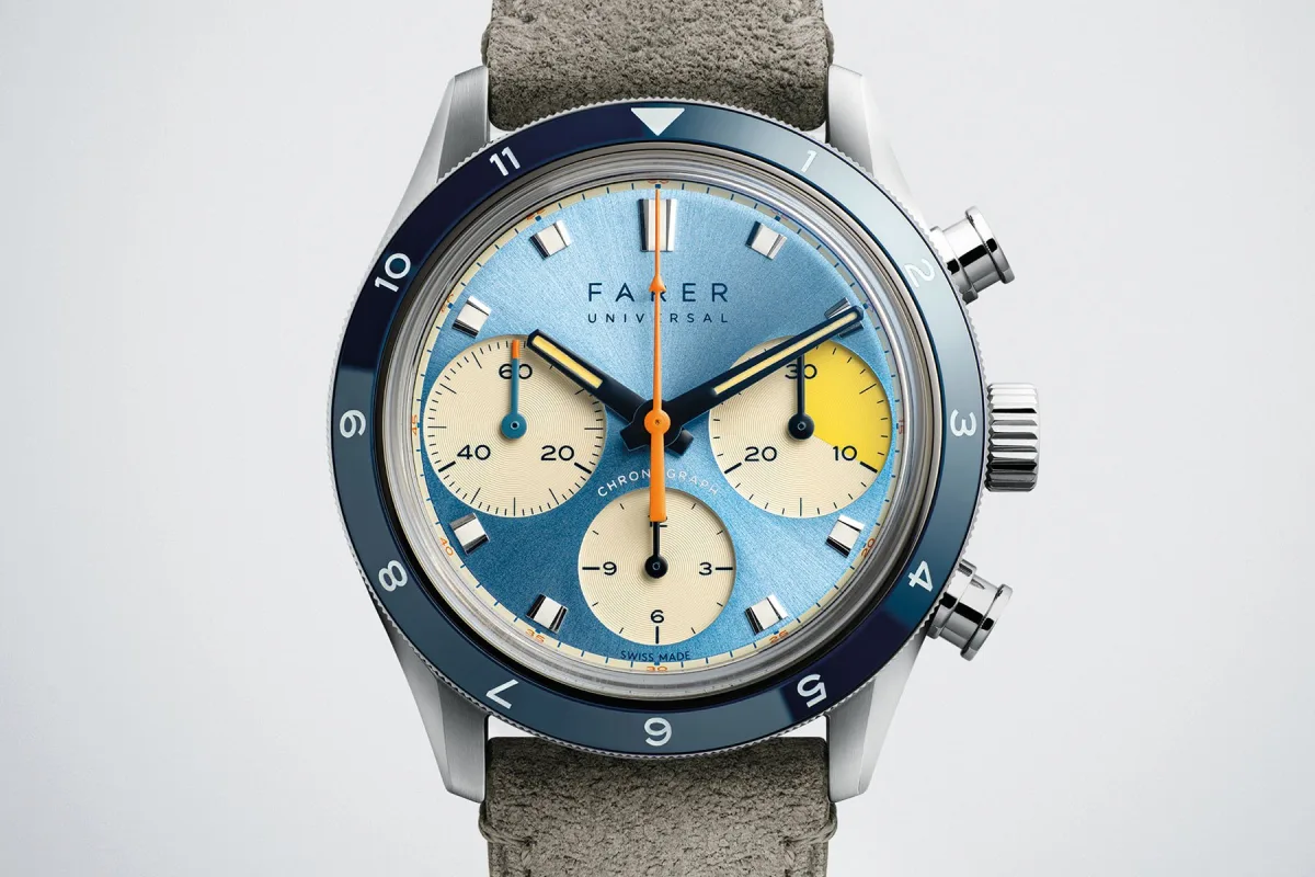 Farer Racing Chronographs with 70s inspired liveries