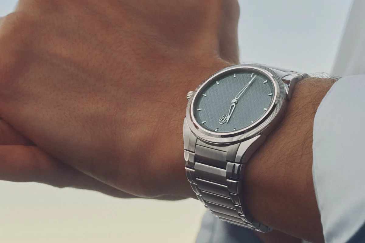 Parmigiani Fleurier Tonda PF luxury watch with integrated bracelet