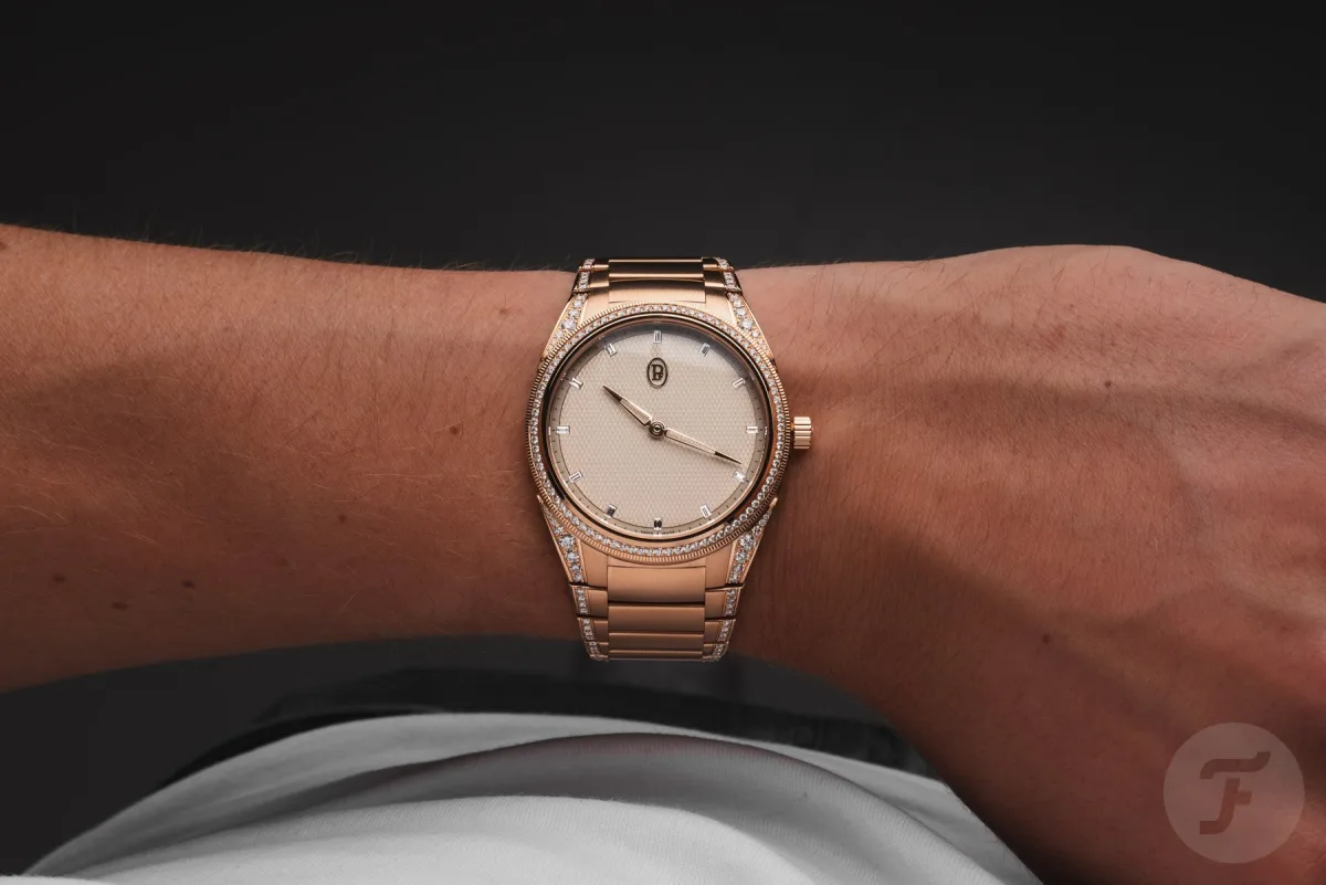 Parmigiani Fleurier watch showcasing restrained elegance