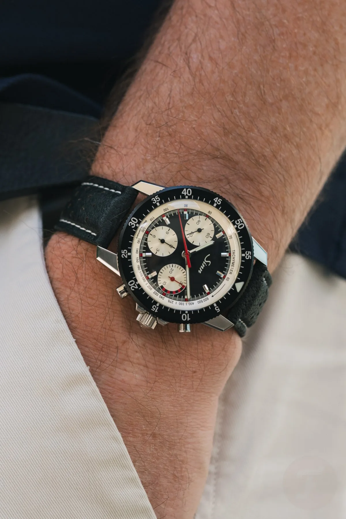 Sellita SW510 M manual movement of Sinn 103 St Ty Hd