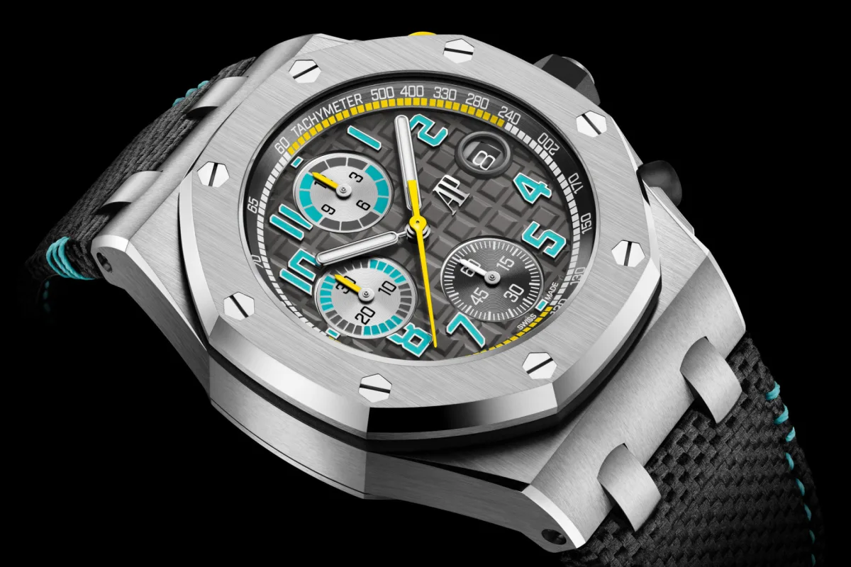 Audemars Piguet Royal Oak Offshore Chronograph with colorful accents