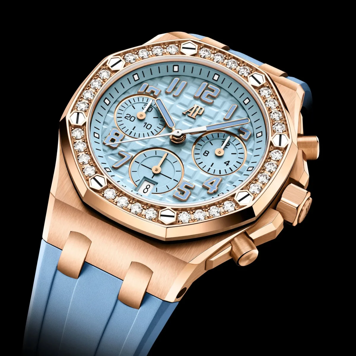 Audemars Piguet Royal Oak Offshore with diamond-set bezel