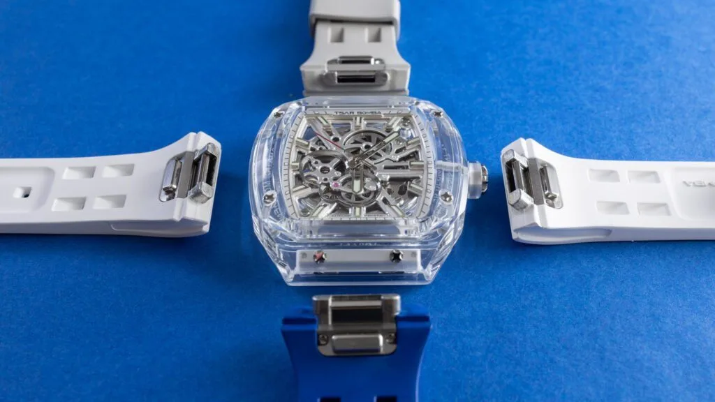 Tsar Bomba Light Matter watch strap options