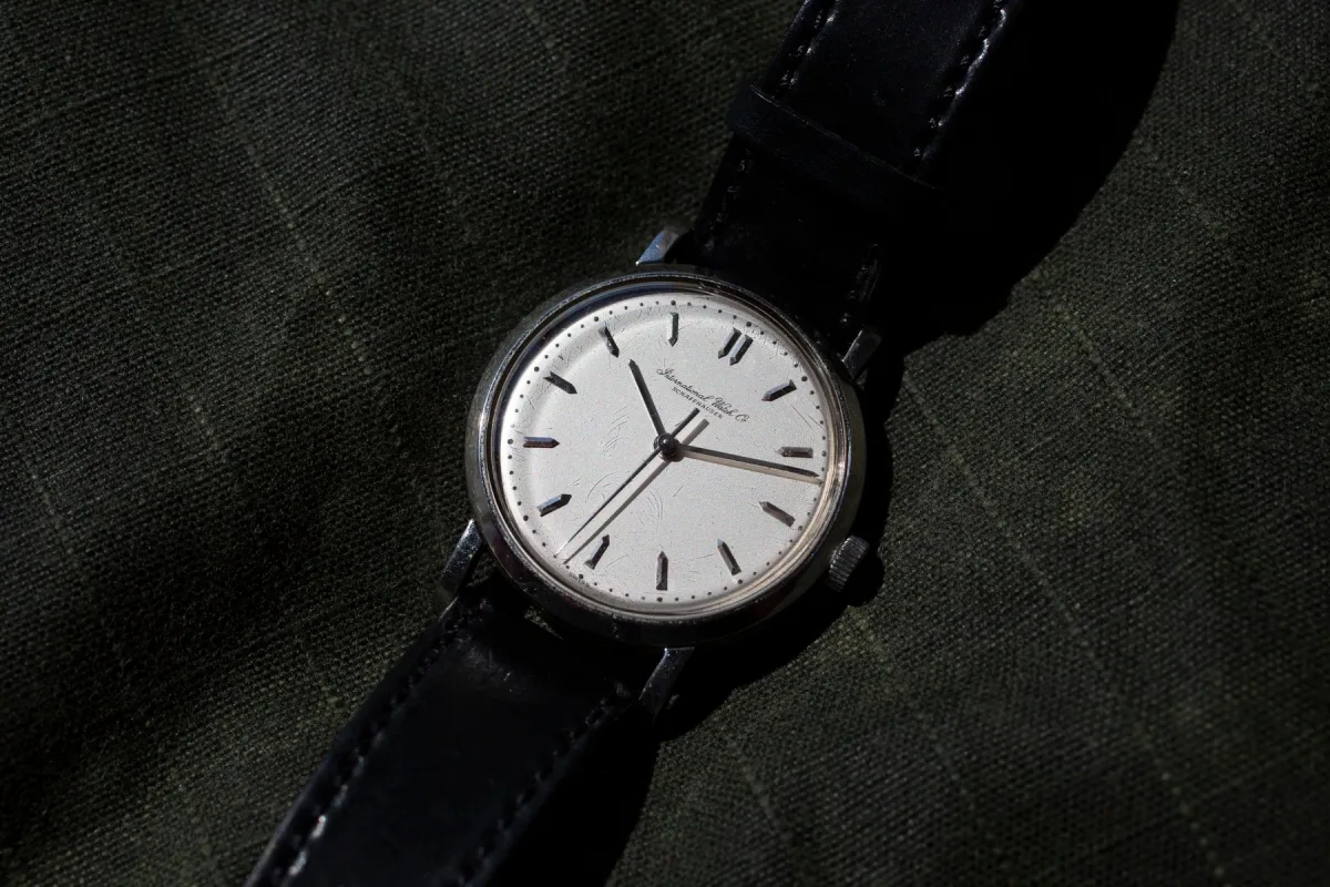 Close-up of IWC Caliber 89 movement