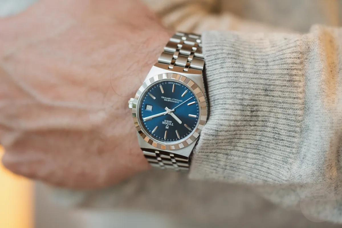 Tudor Royal blue dial steel model