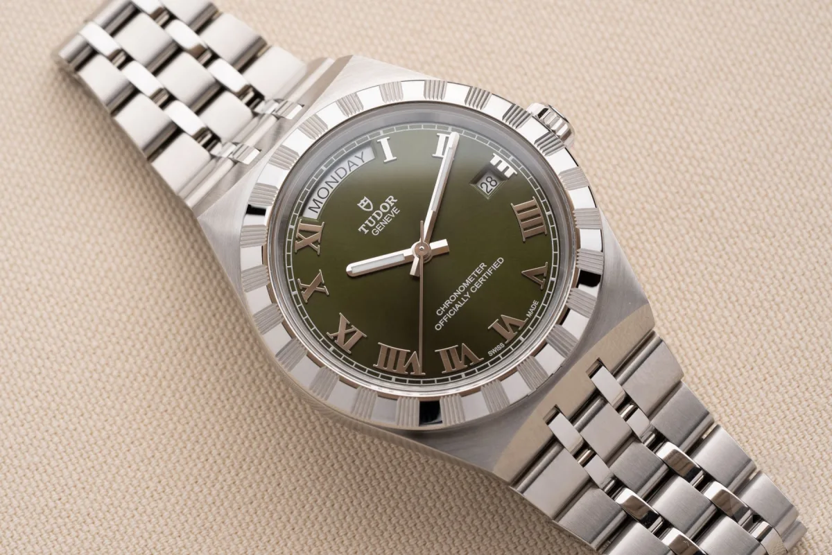 Tudor Royal new stick indices dial design