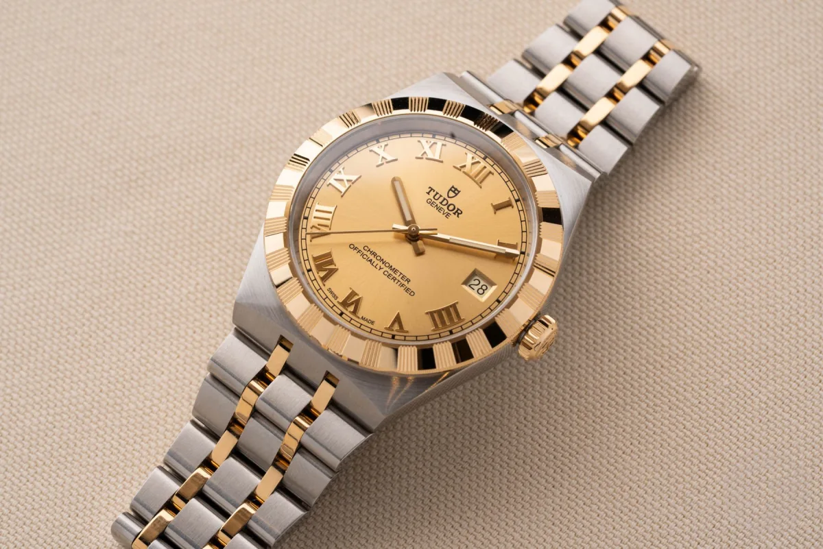 Tudor Royal chronometer certification on dial