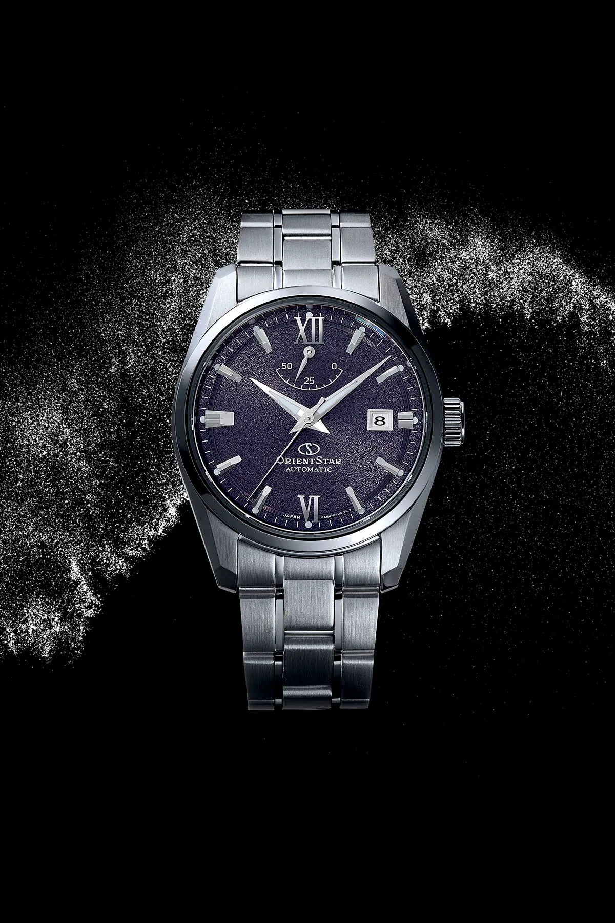 Details of Aurora watch dial design