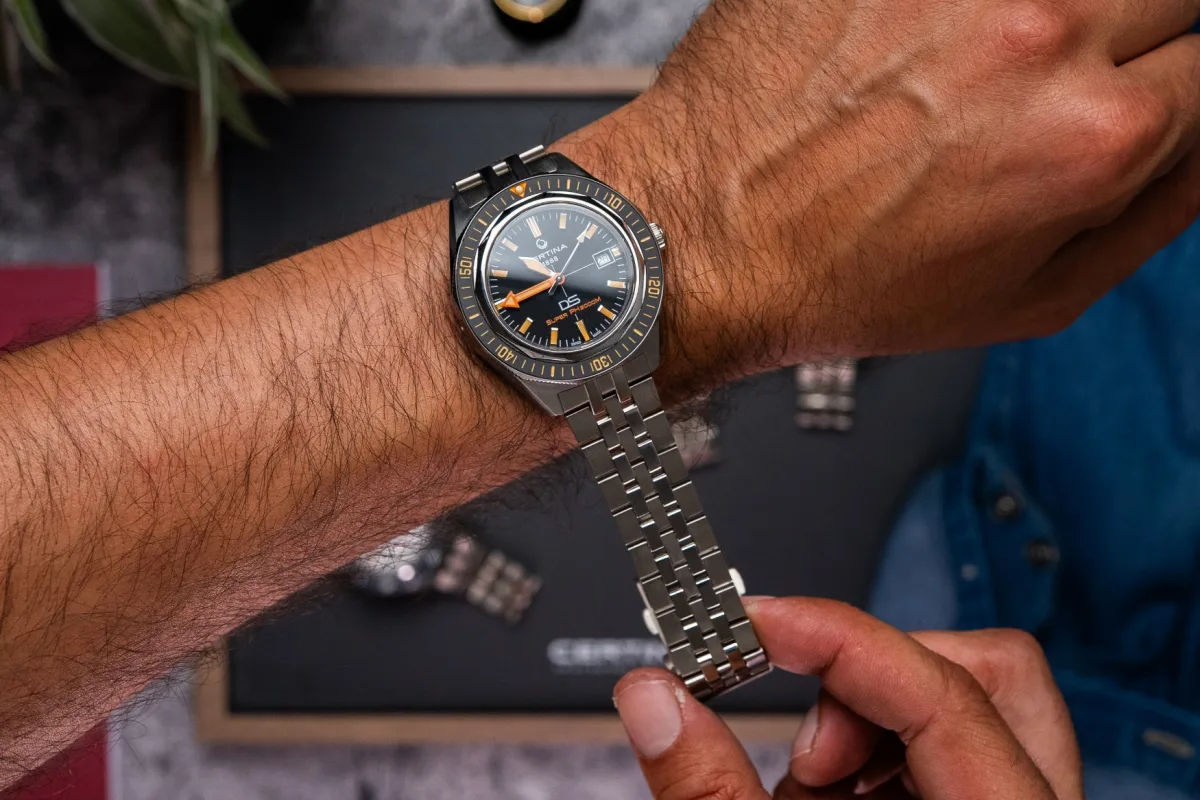 Certina DS Super PH2000M titanium bracelet