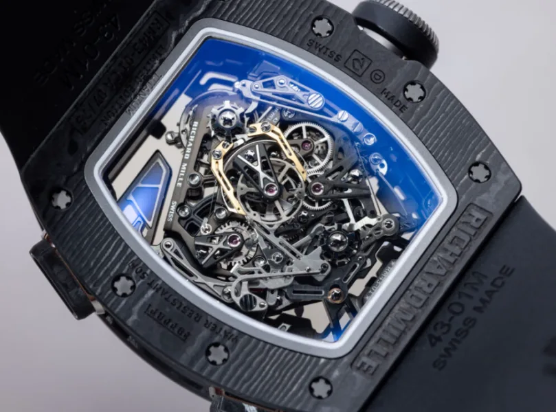 Richard Mille RM 43-01 watch case and material details