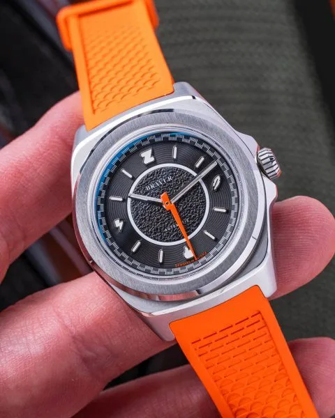 Bravur x Zwift watch on wrist highlighting compact size