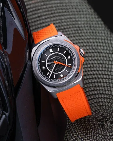 Bravur x Zwift watch inspired by Zwift virtual world