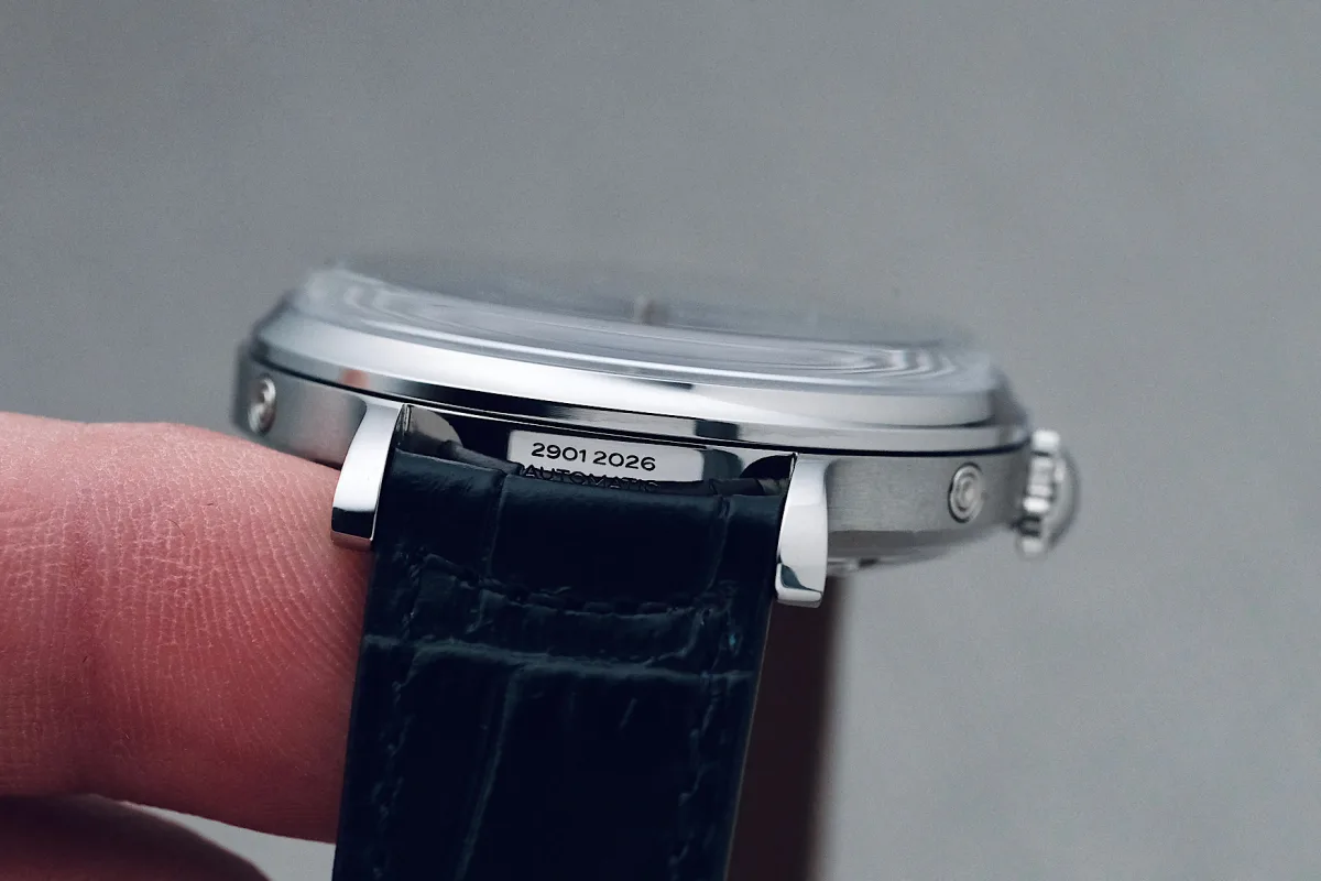 Arcange Selenograph calfskin strap