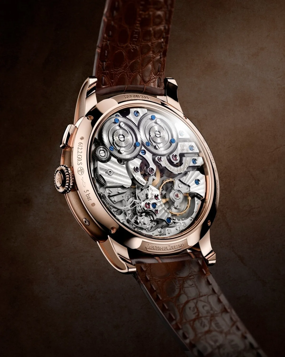 Chronograph features of Jaeger-LeCoultre Duometre Chronograph Moon