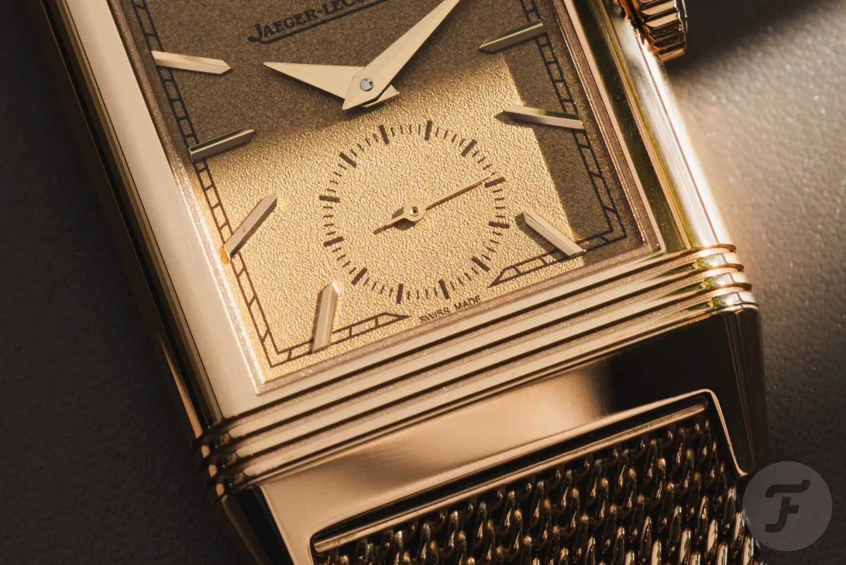 Jaeger-LeCoultre Reverso Tribute Monoface Small Seconds in rose gold