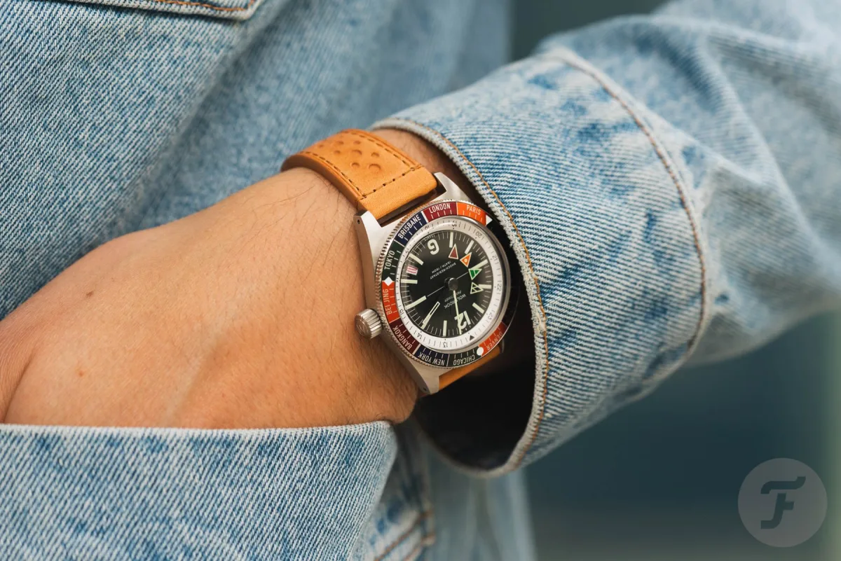 Demonstration of Wolbrook Pan4Timer Automatic's bezel alignment