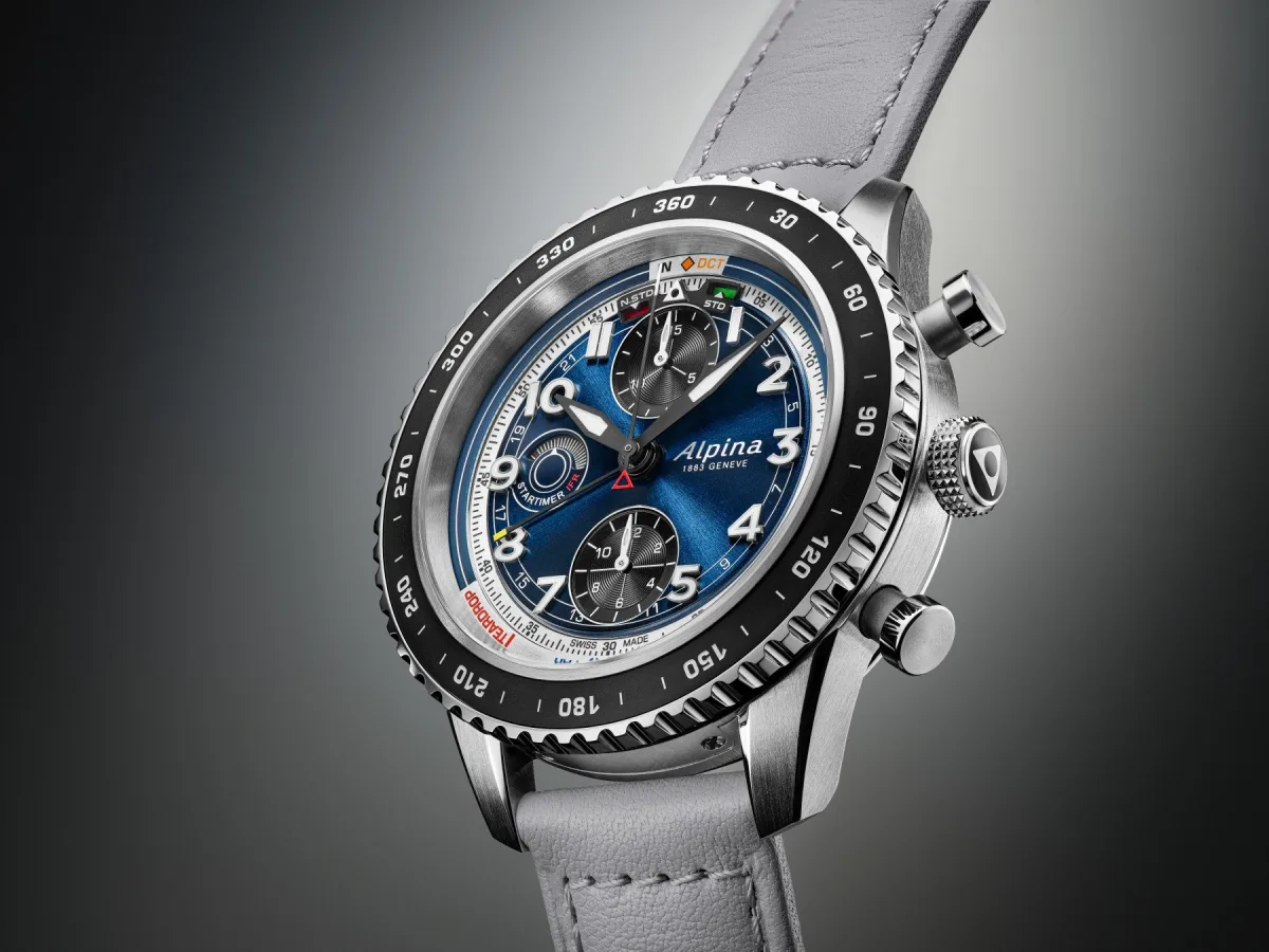 Close-up of Certina DS Action Diver 38mm Titanium