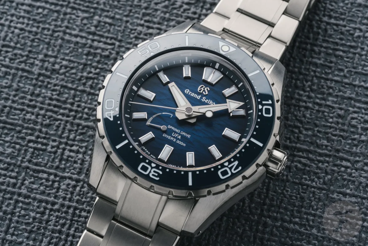 Tudor Black Bay 54 Lagoon Blue watch dial